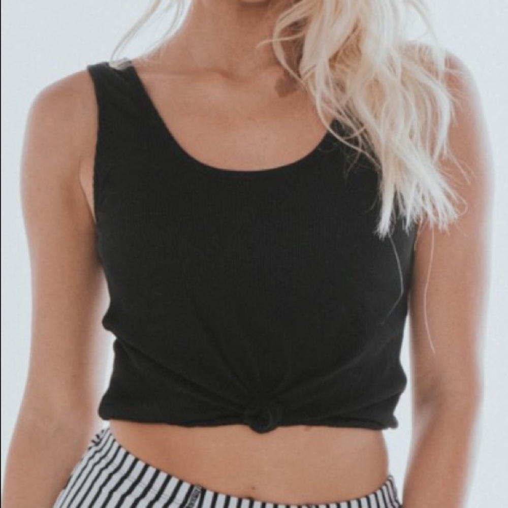 Black Coral Reef swim top